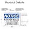 Signmission Kitchen Rules If You Spill It Wipe It If, 10 in W x Rectangle, Plastic OS-2PACK-NS-P-710-L-13908 - alternate 2
